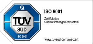 TÜV Süd, ISO 9001, zertifiziertes Qualitätsmanagementsystem, www.tuvsud.com/ms-zert